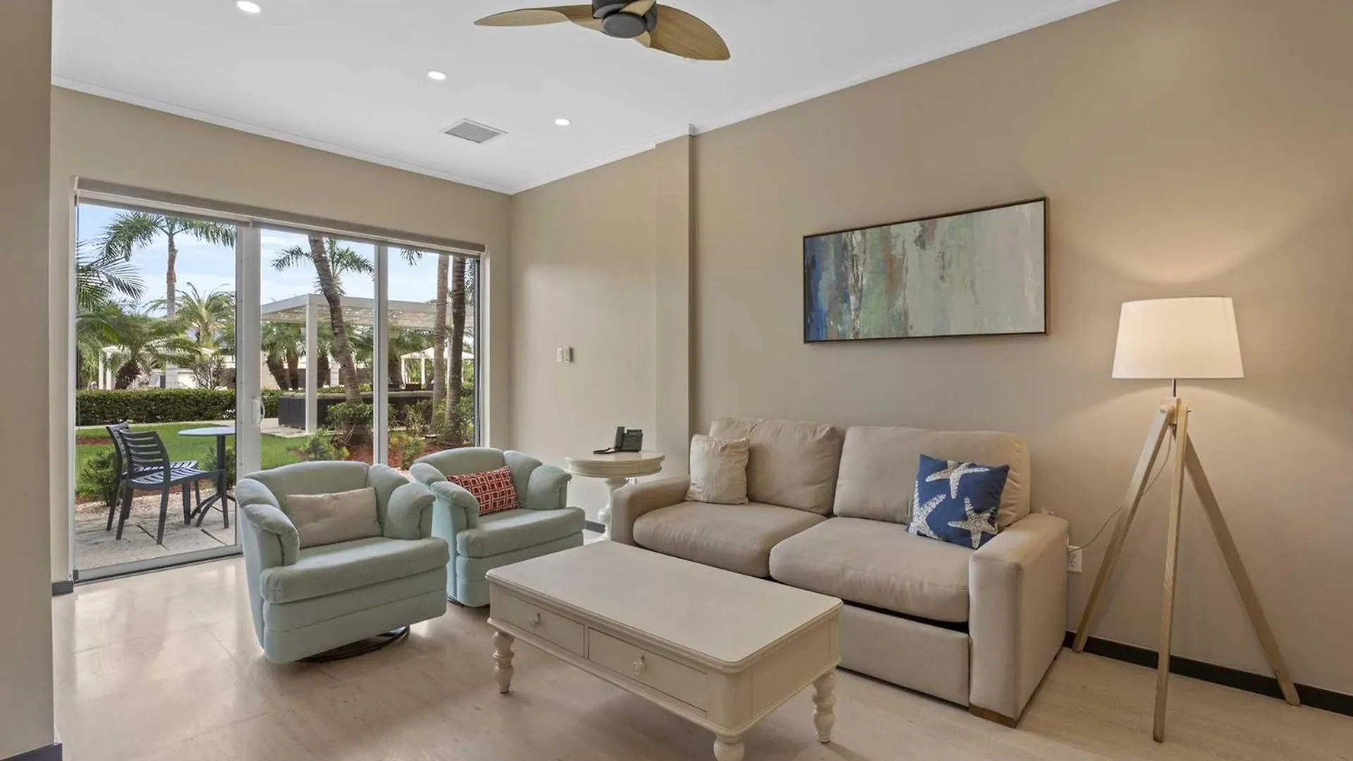 펜션 Eagle Beach - Garden Breeze 1Br Condo - Lv101 팜비치