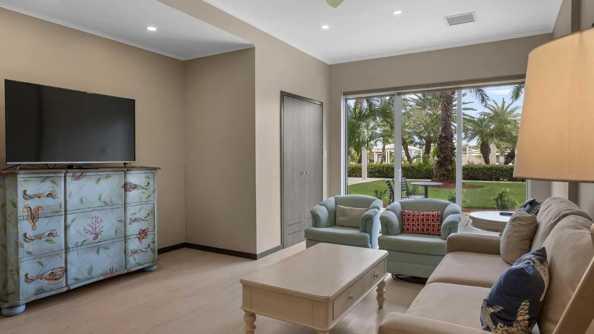 Eagle Beach - Garden Breeze 1Br Condo - Lv101 팜비치 0*,